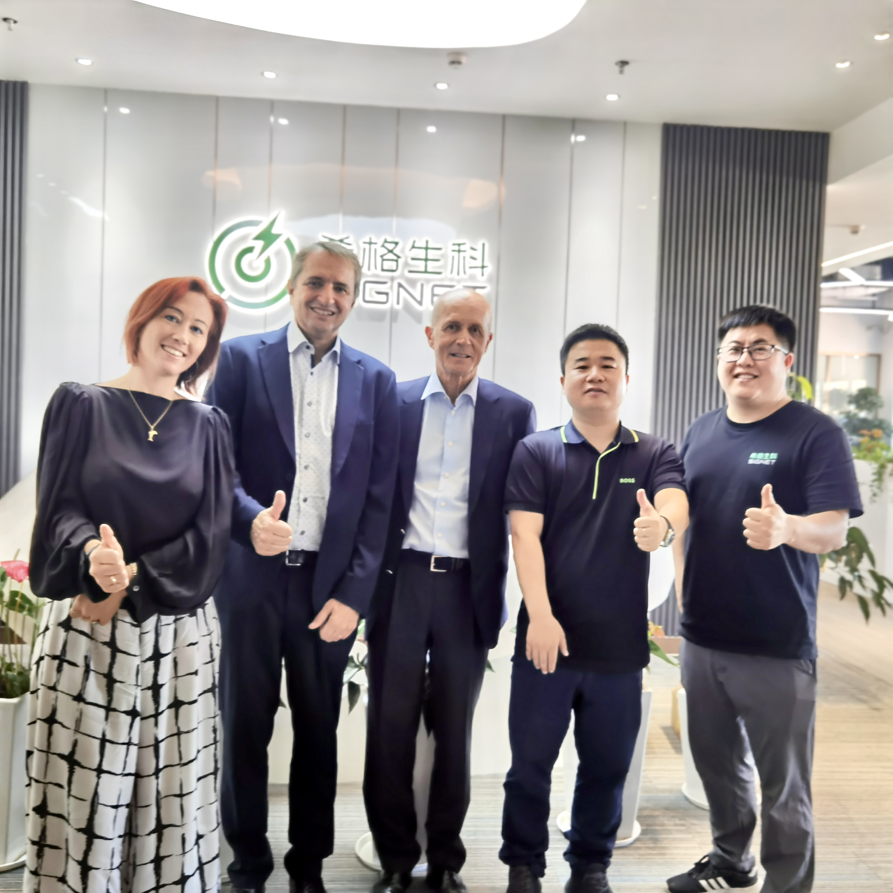 瑞士Debiopharm制药集团董事长与CEO一行莅临希格生科沟通交流